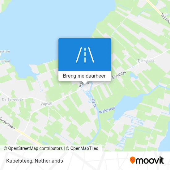 Kapelsteeg kaart