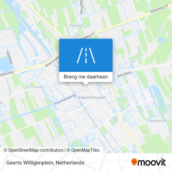 Geerts Willigenplein kaart