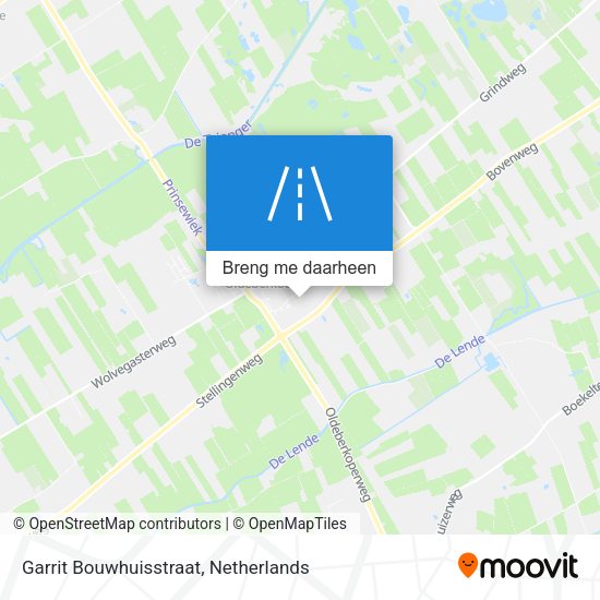 Garrit Bouwhuisstraat kaart