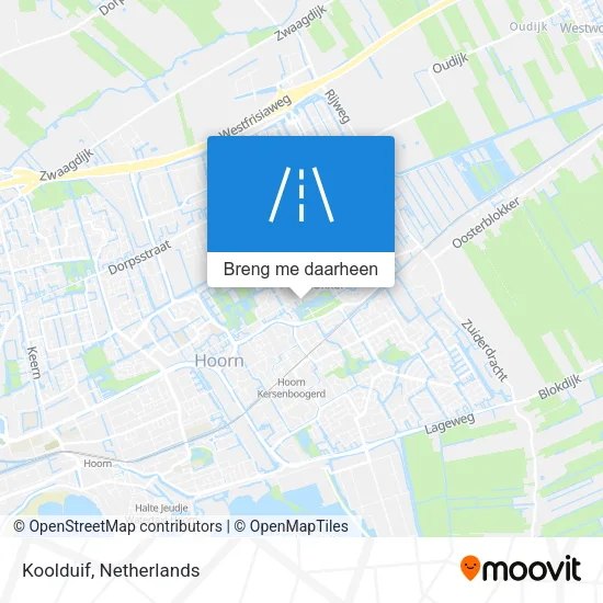 Koolduif kaart
