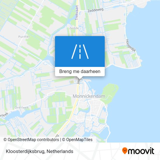 Kloosterdijksbrug kaart