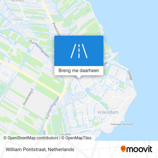 William Pontstraat kaart