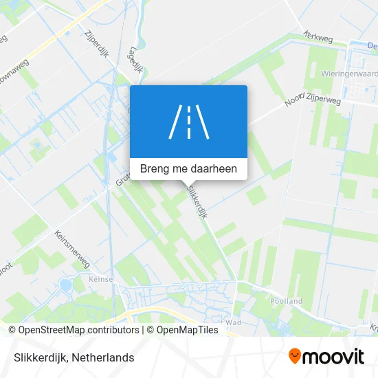 Slikkerdijk kaart
