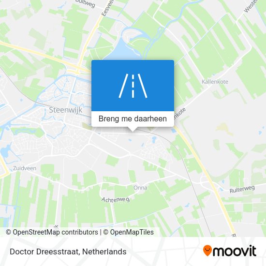Doctor Dreesstraat kaart