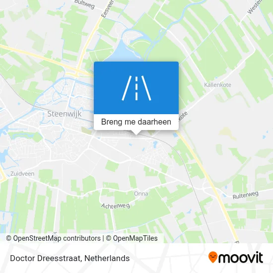 Doctor Dreesstraat kaart
