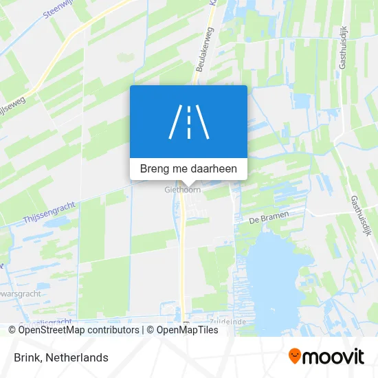 Brink kaart