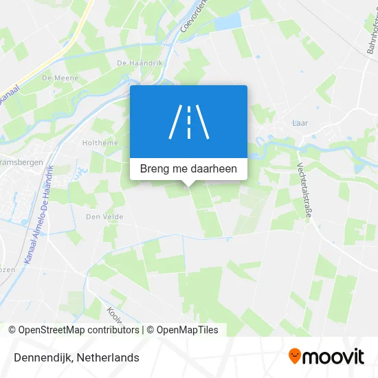 Dennendijk kaart