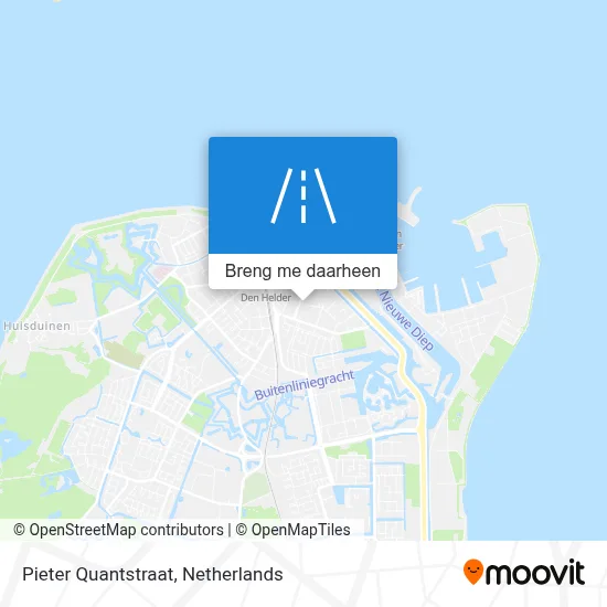 Pieter Quantstraat kaart