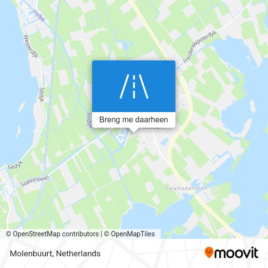 Molenbuurt kaart