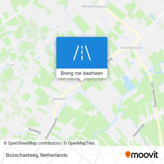 Bosschasteeg kaart