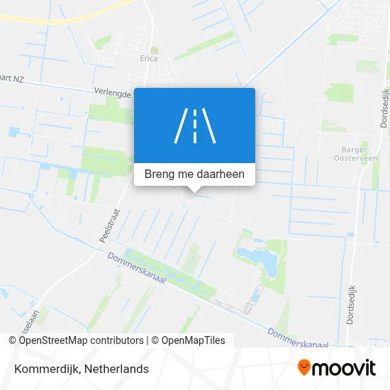Kommerdijk kaart