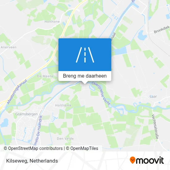 Kilseweg kaart