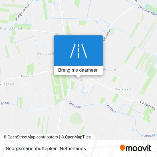 Georgsmarienhütteplein kaart