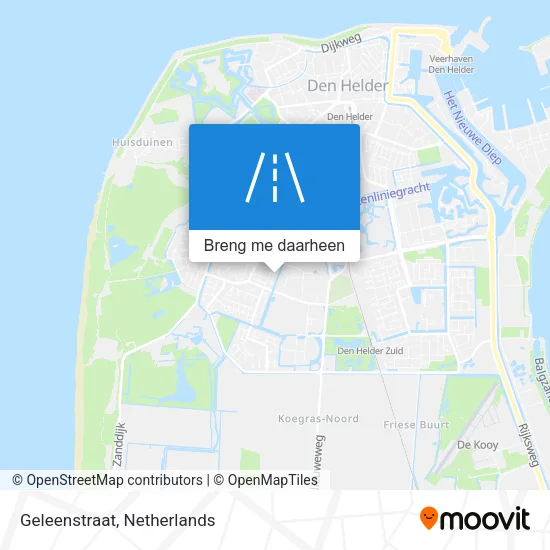 Geleenstraat kaart