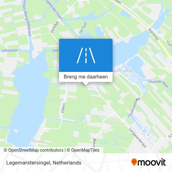Legemarstersingel kaart