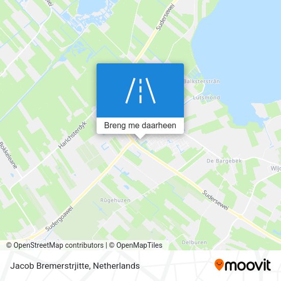 Jacob Bremerstrjitte kaart