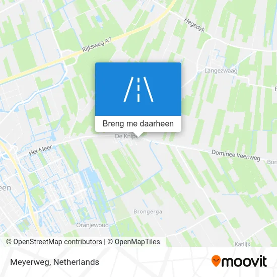 Meyerweg kaart