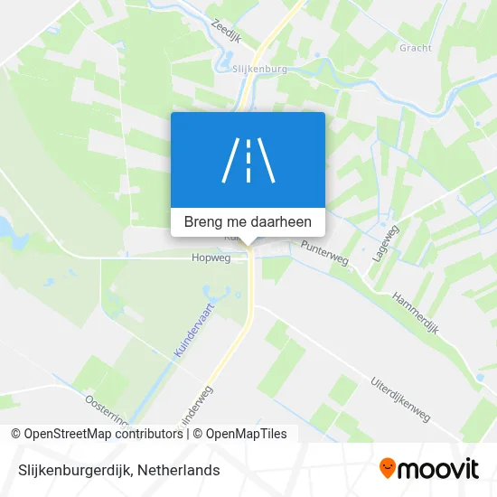 Slijkenburgerdijk kaart