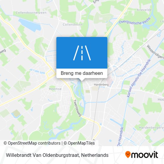 Willebrandt Van Oldenburgstraat kaart