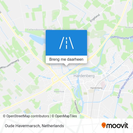 Oude Havermarsch kaart