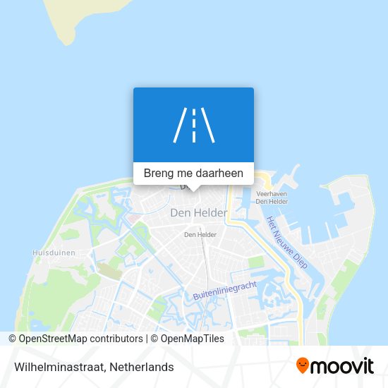 Wilhelminastraat kaart