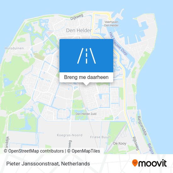 Pieter Janssoonstraat kaart