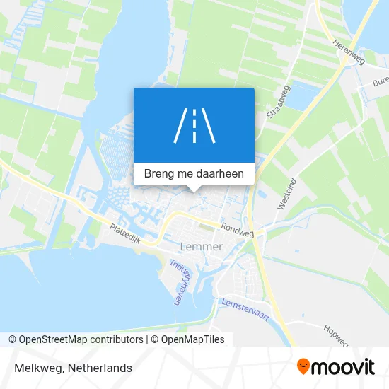 Melkweg kaart