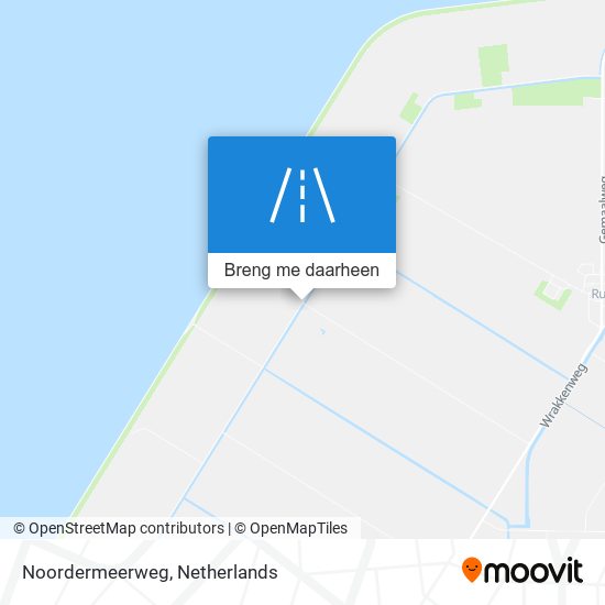 Noordermeerweg kaart