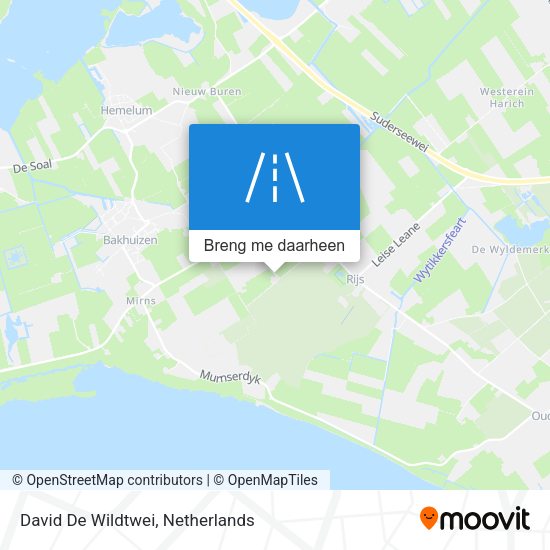 David De Wildtwei kaart
