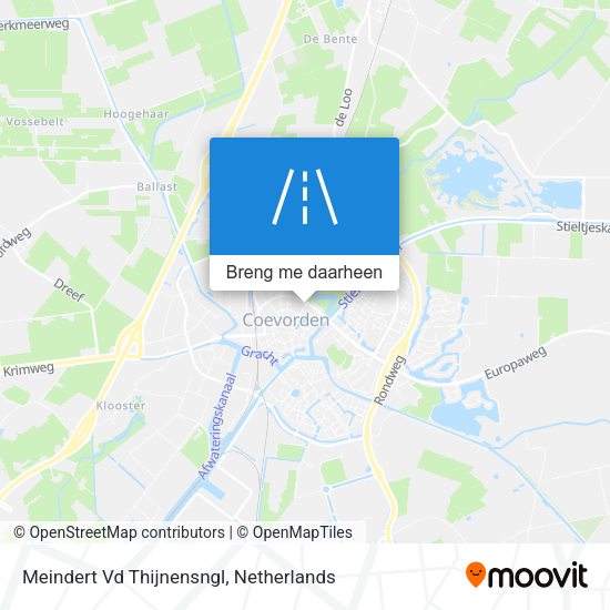 Meindert Vd Thijnensngl kaart