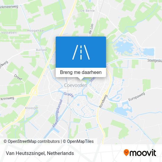 Van Heutszsingel kaart