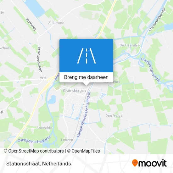 Stationsstraat kaart