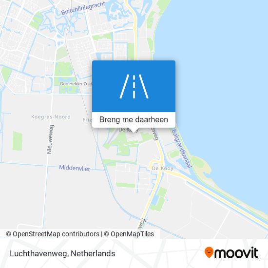 Luchthavenweg kaart