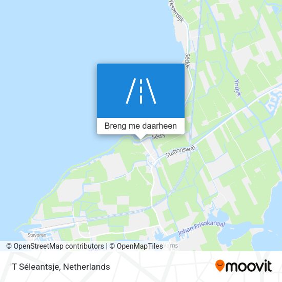 'T Séleantsje kaart