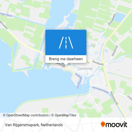 Van Rijgersmapark kaart