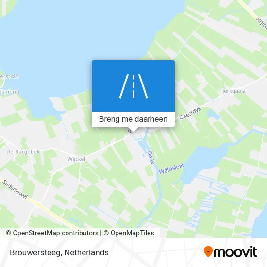 Brouwersteeg kaart
