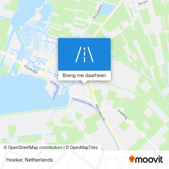 Hoeker kaart