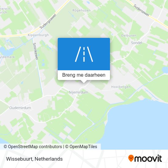 Wissebuurt kaart