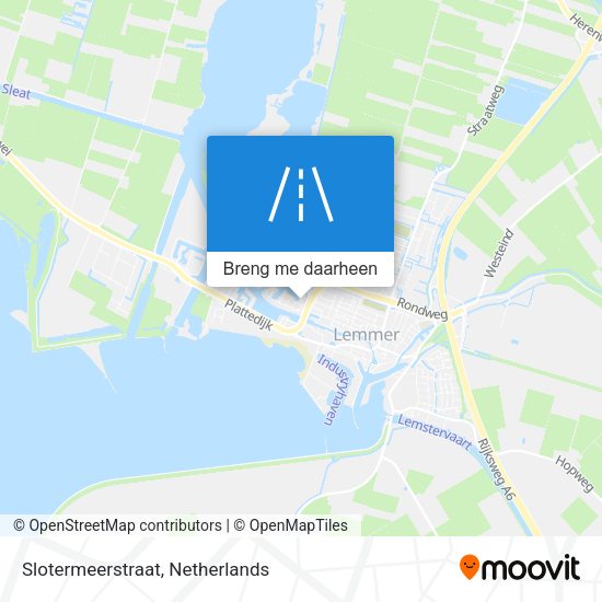 Slotermeerstraat kaart