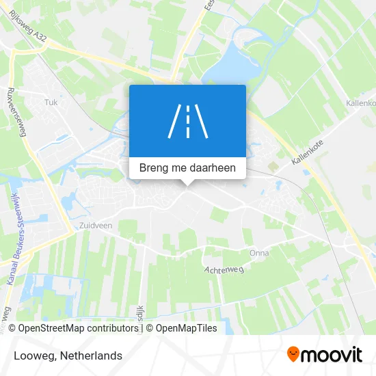 Looweg kaart