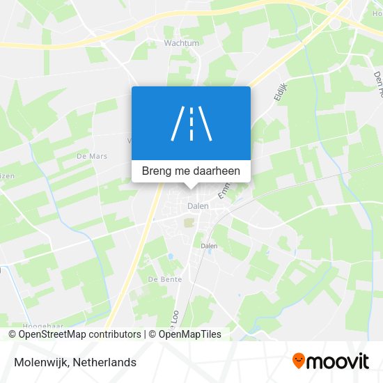 Molenwijk kaart