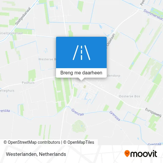 Westerlanden kaart