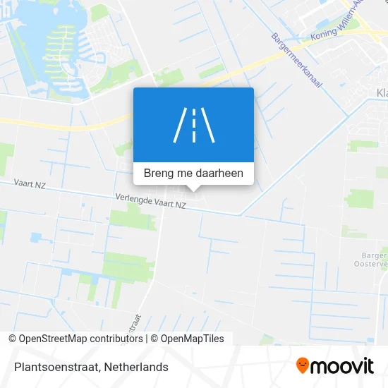 Plantsoenstraat kaart