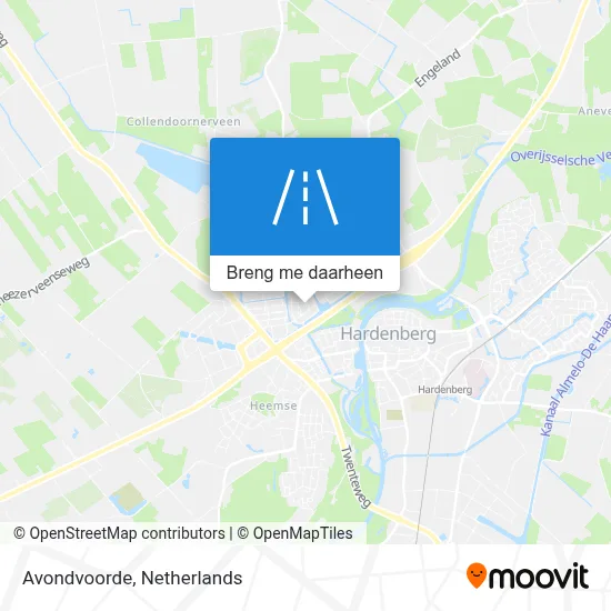 Avondvoorde kaart