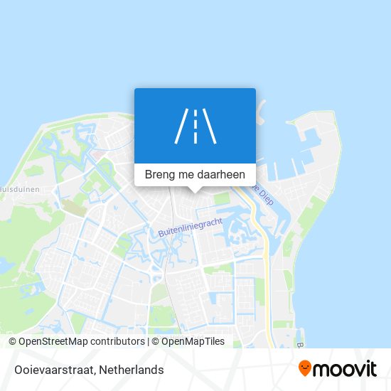 Ooievaarstraat kaart