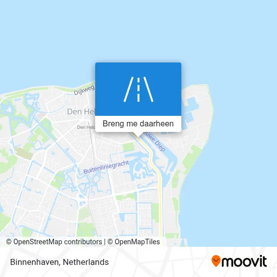 Binnenhaven kaart