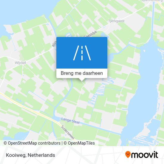 Kooiweg kaart