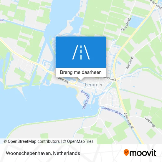 Woonschepenhaven kaart
