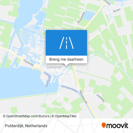 Polderdijk kaart