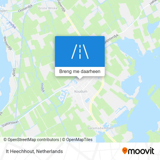It Heechhout kaart